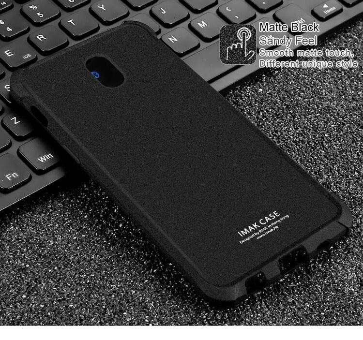 Carcasă Imak Silky, din plastic, pentru Samsung Galaxy J5 (2017) - negru