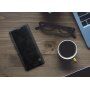 Husă flip Nillkin Qin, din piele, pentru Samsung Galaxy Note 8 - negru