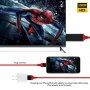 Cablu adaptor USB-C și USB la HDMI pentru iPad / MacBook - 2m - negru