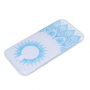 Carcasă din plastic lotus albastru, pentru Samsung Galaxy J5 (2017) - transparent