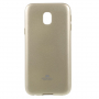 Husă flip Goospery pentru Samsung Galaxy J3 (2017) - auriu