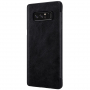 Husă flip Nillkin Qin, din piele, pentru Samsung Galaxy Note 8 - negru