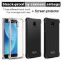 Carcasă Imak Silky, din plastic, pentru Samsung Galaxy J5 (2017) - negru