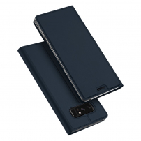Husă flip Dux Ducis Skin Pro, pentru Samsung Galaxy Note 8 - albastru închis