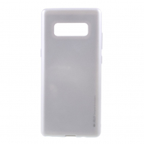 Carcasă Goospery Metallic, din plastic, pentru Samsung Galaxy Note 8 - argintiu