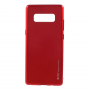 Carcasă Goospery Metallic, din plastic, pentru Samsung Galaxy Note 8 - roșu