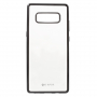 Carcasă transparentă G-Case, cu ramă, pentru Samsung Galaxy Note 8 - negru
