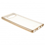 Carcasă transparentă G-Case, cu ramă, pentru Samsung Galaxy Note 8 - auriu