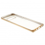Carcasă transparentă G-Case, cu ramă, pentru Samsung Galaxy Note 8 - auriu