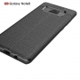 Husă Litchi, din piele, pentru Samsung Galaxy Note 8 - negru