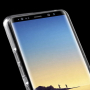 Carcasă din plastic pe toată suprafața, pentru Samsung Galaxy Note 8 - transparent