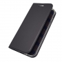 Husă flip din piele, pentru Samsung Galaxy J7 (2017) - negru