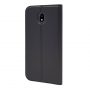 Husă flip din piele, pentru Samsung Galaxy J7 (2017) - negru