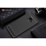 Carcasă din plastic cu textură șlefuită, pentru Samsung Galaxy S9 - negru