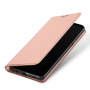 Husă flip Dux Ducis Skin Pro, pentru Samsung Galaxy S9 - roz-auriu