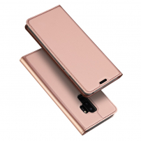 Husă flip Dux Ducis Skin Pro, pentru Samsung Galaxy S9 Plus - roz-auriu