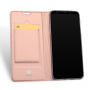 Husă flip Dux Ducis Skin Pro, pentru Samsung Galaxy S9 Plus - roz-auriu