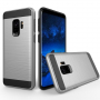 Carcasă din plastic șlefuit, pentru Samsung Galaxy S9 - argintiu