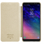 Husă flip Nillkin Sparkle, pentru Samsung Galaxy A8 (2018) - auriu