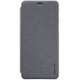 Husă flip Nillkin Sparkle, pentru Samsung Galaxy A8 Plus (2018) - gri