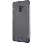 Husă flip Nillkin Sparkle, pentru Samsung Galaxy A8 Plus (2018) - gri