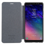 Husă flip Nillkin Sparkle, pentru Samsung Galaxy A8 Plus (2018) - gri