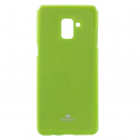 Carcasă Goospery Jelly pentru Samsung Galaxy A8 (2018) - verde