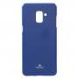 Carcasă Goospery Jelly pentru Samsung Galaxy A8 (2018) - albastru