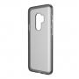 Carcasă din plastic cu ramă, pentru Samsung Galaxy S9 Plus - negru