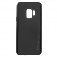 Carcasă Goospery Jelly, din plastic, pentru Samsung Galaxy S9 - negru