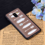 Carcasă din plastic întărit săgeți, pentru Samsung Galaxy A8 (2018) - transparent