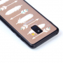 Carcasă din plastic întărit săgeți, pentru Samsung Galaxy A8 (2018) - transparent