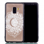 Carcasă din plastic întărit mandala, pentru Samsung Galaxy A8 (2018) - transparent