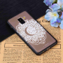 Carcasă din plastic întărit mandala, pentru Samsung Galaxy A8 (2018) - transparent