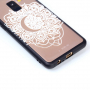 Carcasă din plastic întărit mandala, pentru Samsung Galaxy A8 (2018) - transparent
