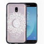 Carcasă din plastic întărit mandala, pentru Samsung Galaxy J5 (2017) - transparent