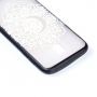 Carcasă din plastic întărit mandala, pentru Samsung Galaxy J5 (2017) - transparent