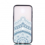 Carcasă din plastic întărit lotus, pentru Samsung Galaxy J5 (2017) - transparent