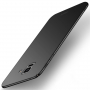Carcasă Mofi Shield, din plastic, pentru Samsung Galaxy A8 Plus (2018) - negru