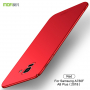 Carcasă Mofi Shield, din plastic, pentru Samsung Galaxy A8 Plus (2018) - roșu