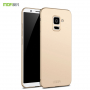Carcasă Mofi Shield, din plastic, pentru Samsung Galaxy A8 (2018) - auriu