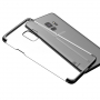 Carcasă transparentă Baseus Glitter, cu ramă, pentru Samsung Galaxy S9 - negru