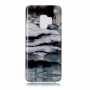 Carcasă din plastic marmură, pentru Samsung Galaxy S9 - gri