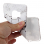 Carcasă din plastic marmură, pentru Samsung Galaxy S9 - alb-negru