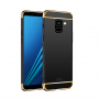 Carcasă Mofi din plastic pentru Samsung Galaxy A8 Plus (2018) - negru