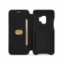Husă flip LC.Imeeke, din piele, pentru Samsung Galaxy S9 - negru