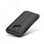 Husă flip LC.Imeeke, din piele, pentru Samsung Galaxy S9 - negru