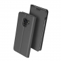 Husă flip Dux Ducis Skin Pro, pentru Samsung Galaxy A6 (2018) - gri