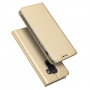 Husă flip Dux Ducis Skin Pro, pentru Samsung Galaxy A6 Plus (2018) - auriu