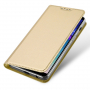 Husă flip Dux Ducis Skin Pro, pentru Samsung Galaxy A6 Plus (2018) - auriu